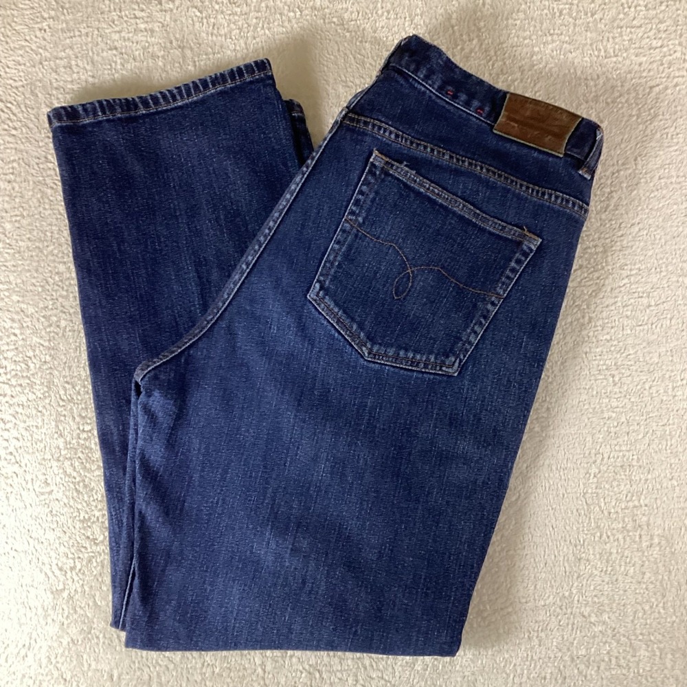 Lauren Ralph Lauren Classic Straight Leg  women's Jeans Size 16 Dark Wash Indigo